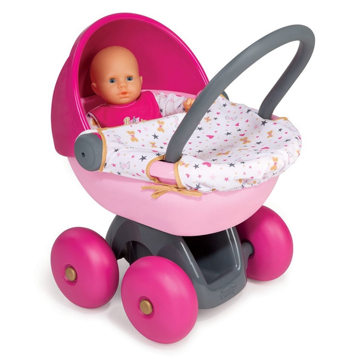 SMOBY Baby Nurse Landau Calin pas cher Auchan