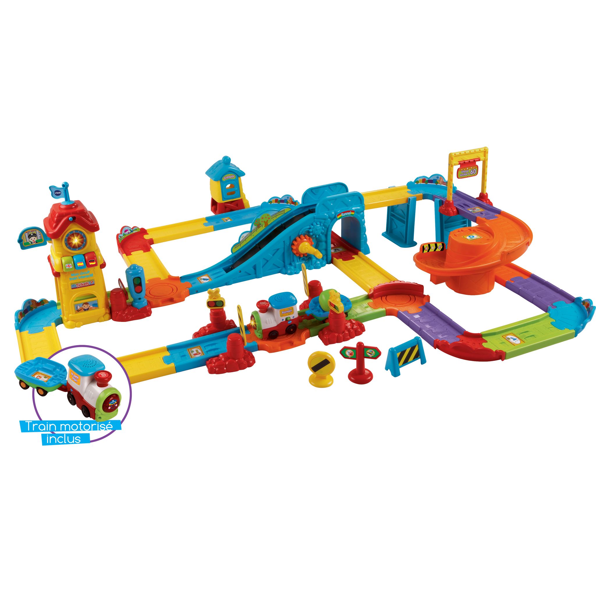 Circuit Tchou tchou bolides de Vtech