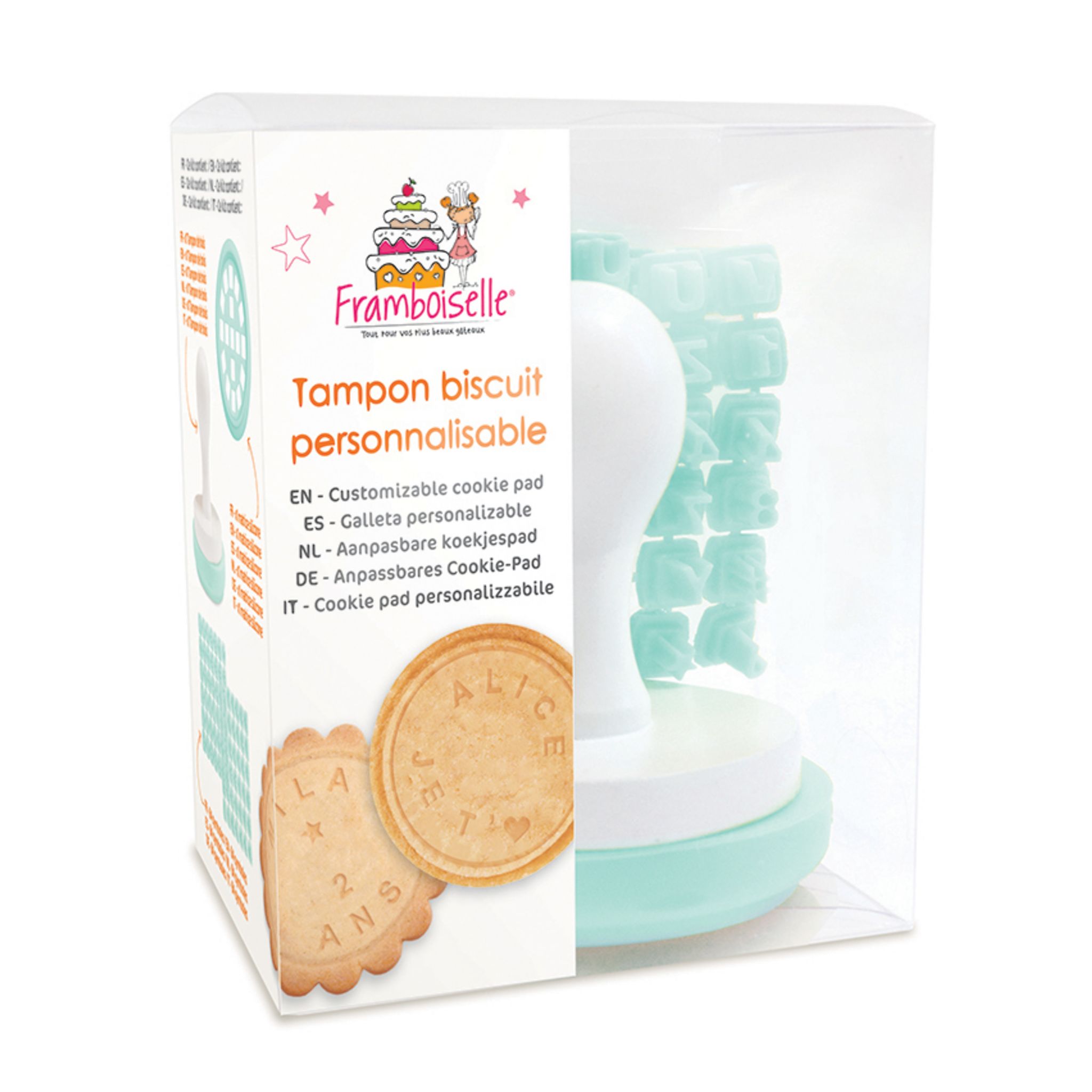 TAMPON BISCUIT PERSONNALISABLE