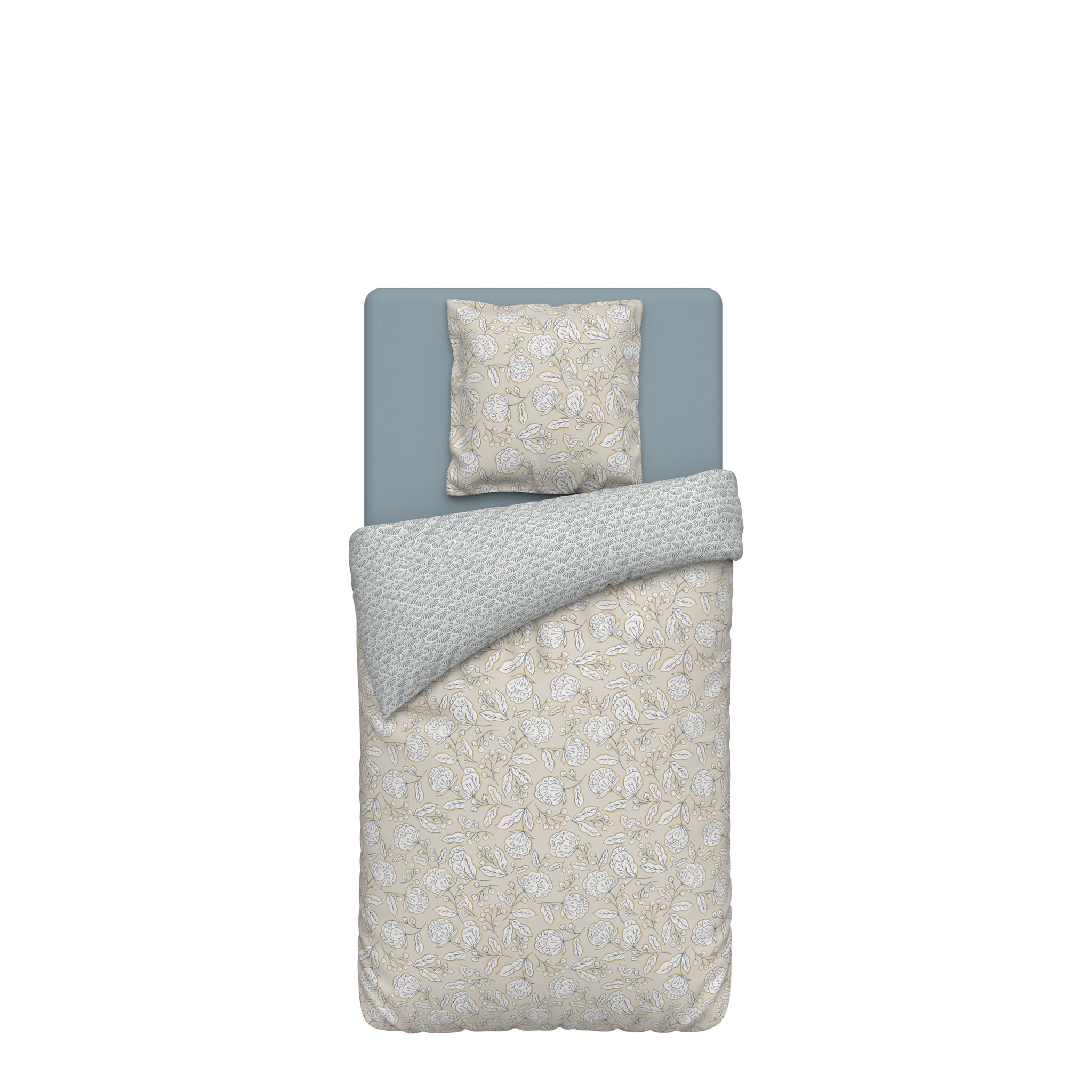 Housse de couette 140x200 Colors + taie polycoton