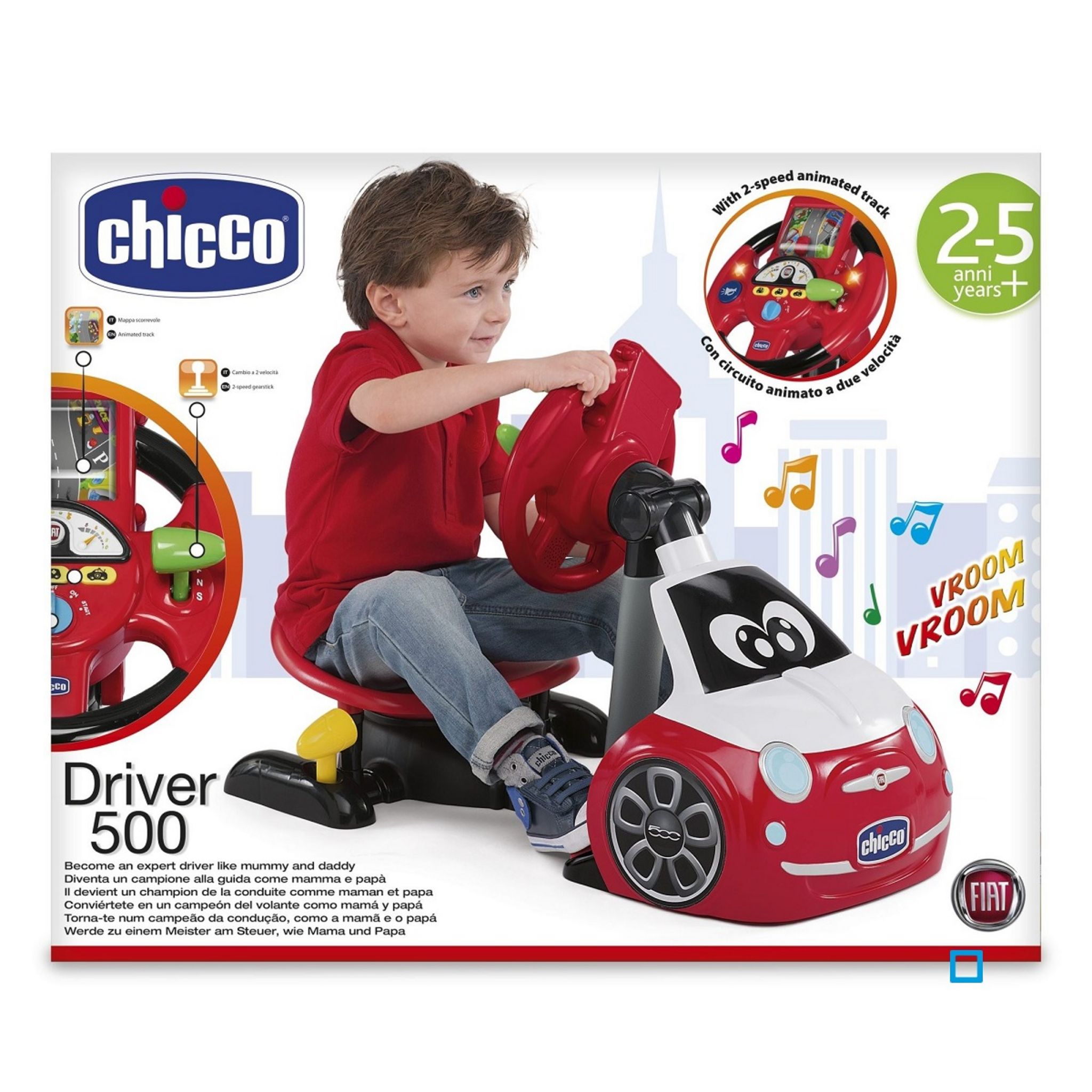 CHICCO Fiat 500 Driver pas cher 