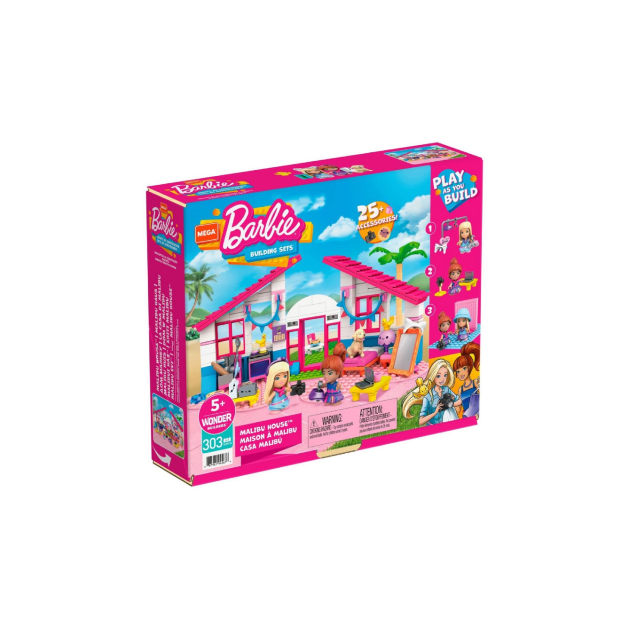 Mega Construx Barbie - Maison à Malibu - La Grande Récré