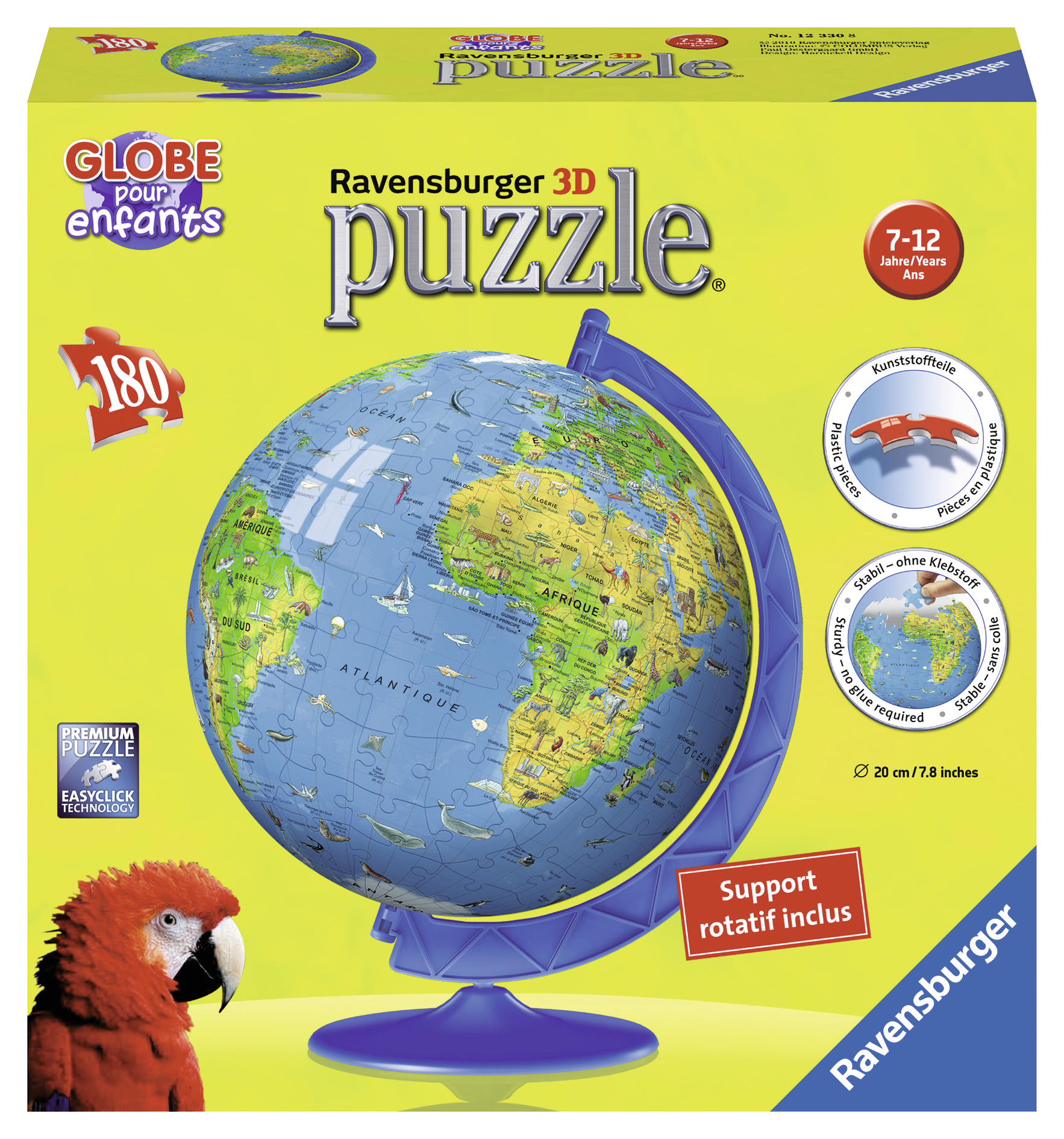 Buy Ravensburger mappemonde (3d puzzle) Puzzle