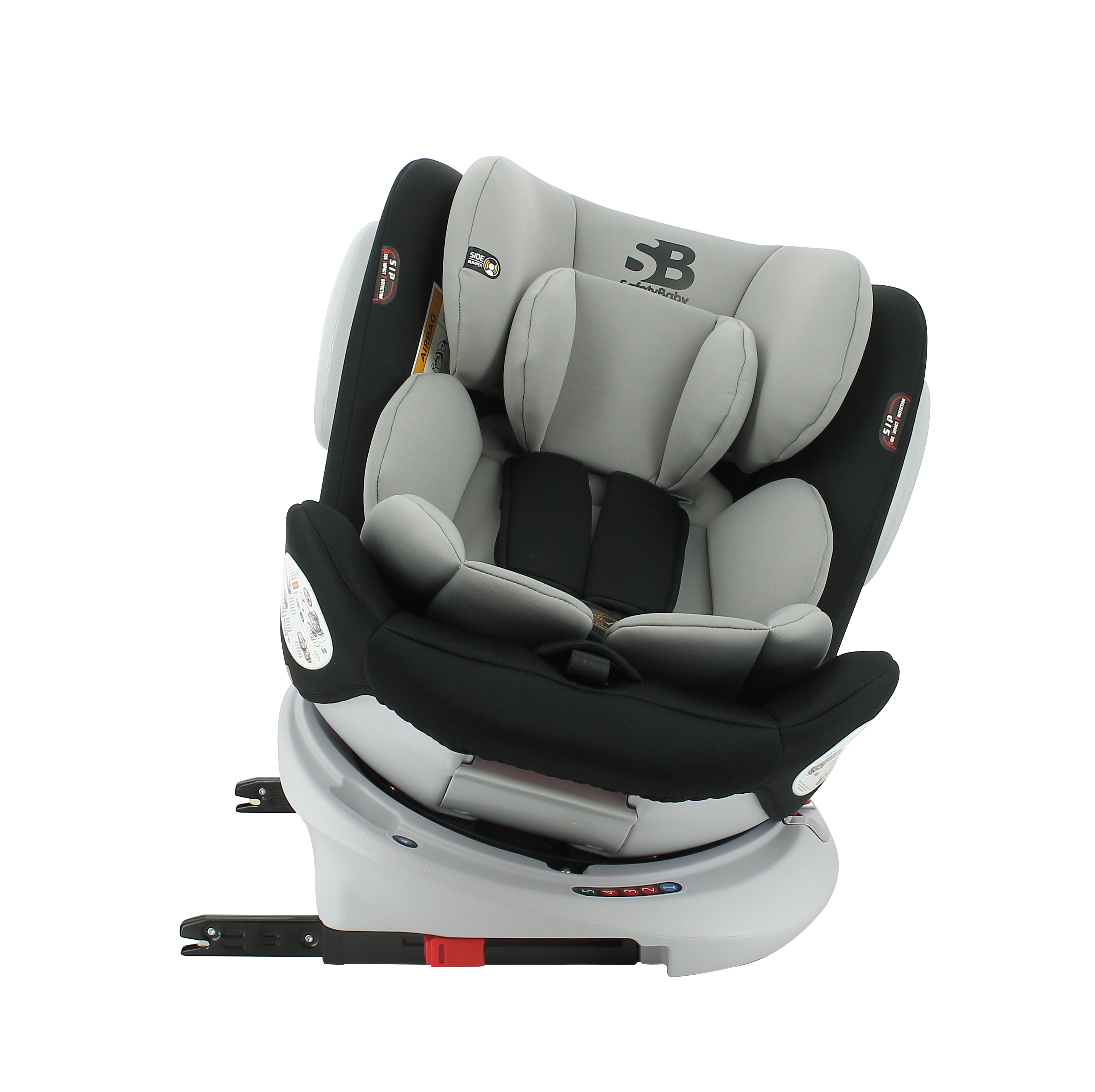 AUCHAN BABY Siège auto bébé isofix groupe 1/2/3 A30 pas cher 