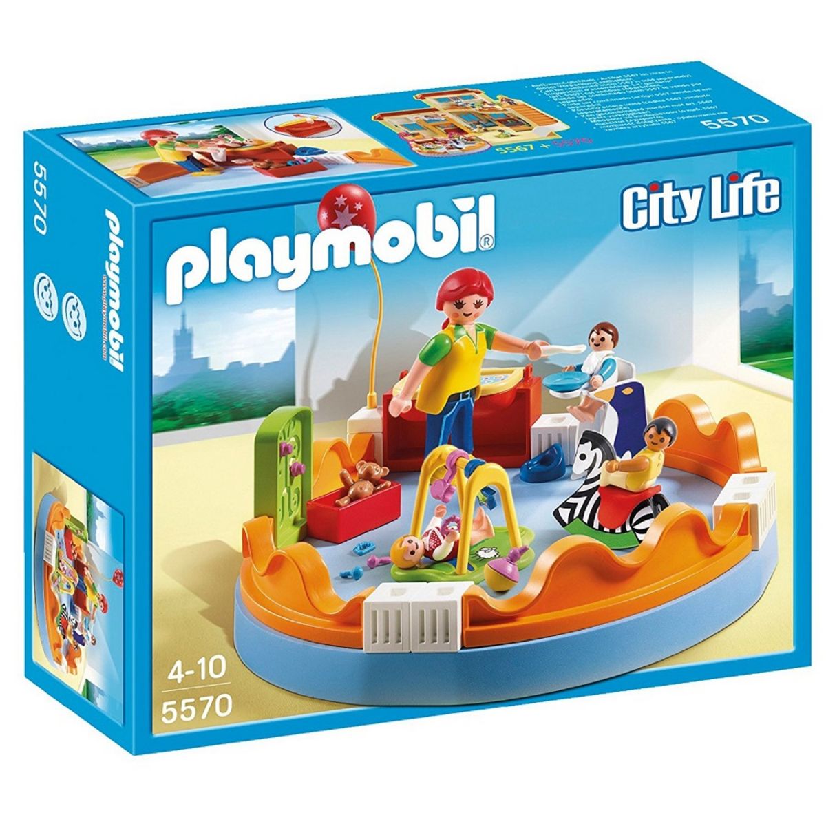 PLAYMOBIL 5570 - City Life - Espace crèche avec bébés pas cher 