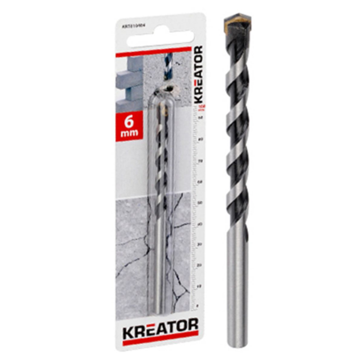 KREATOR Mèche carbure béton Ø 9x120mm