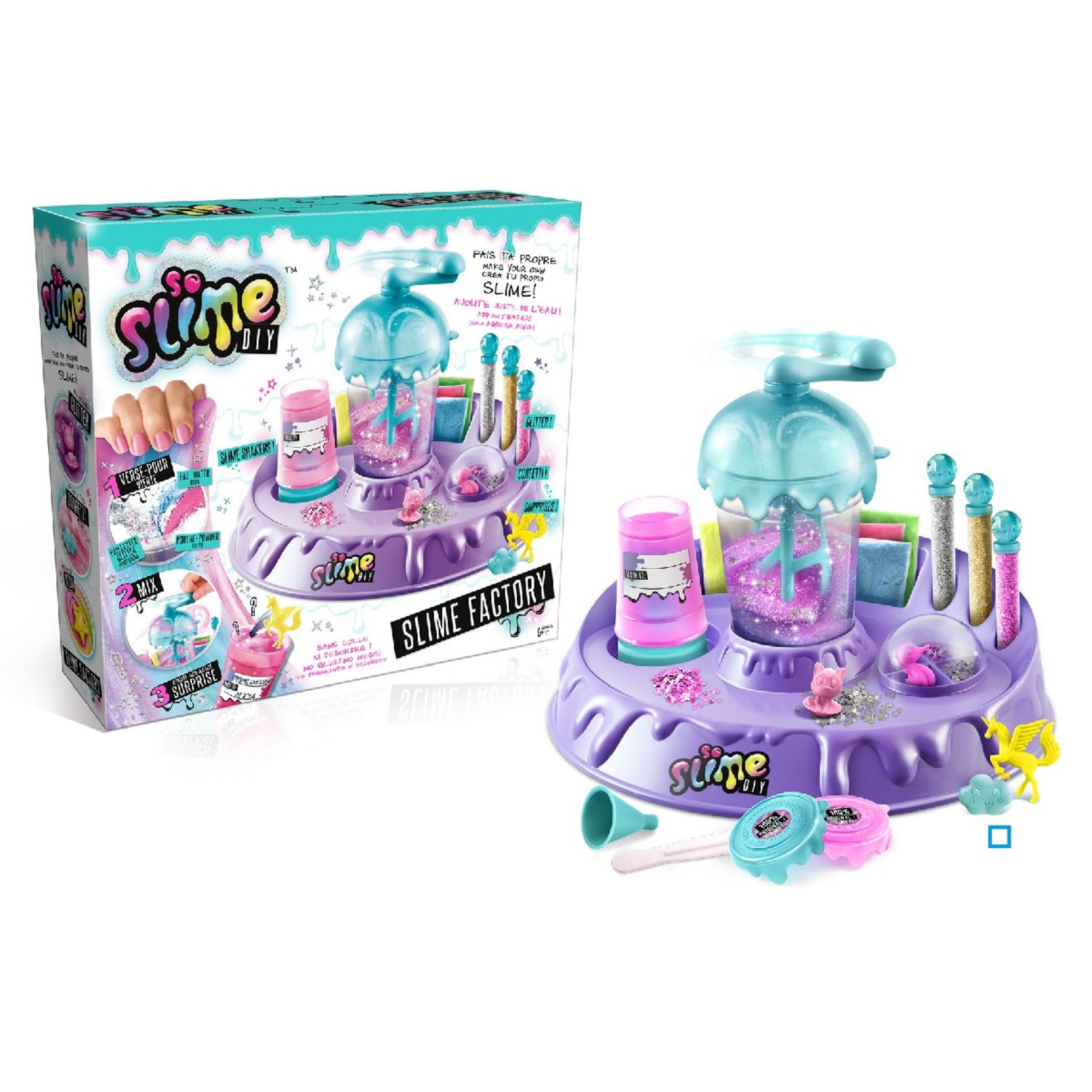 CANAL TOYS Coffret slime factory pas cher 