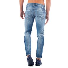 Jeans Skinny Bleu clair Homme Diesel Thommer (Bleu)