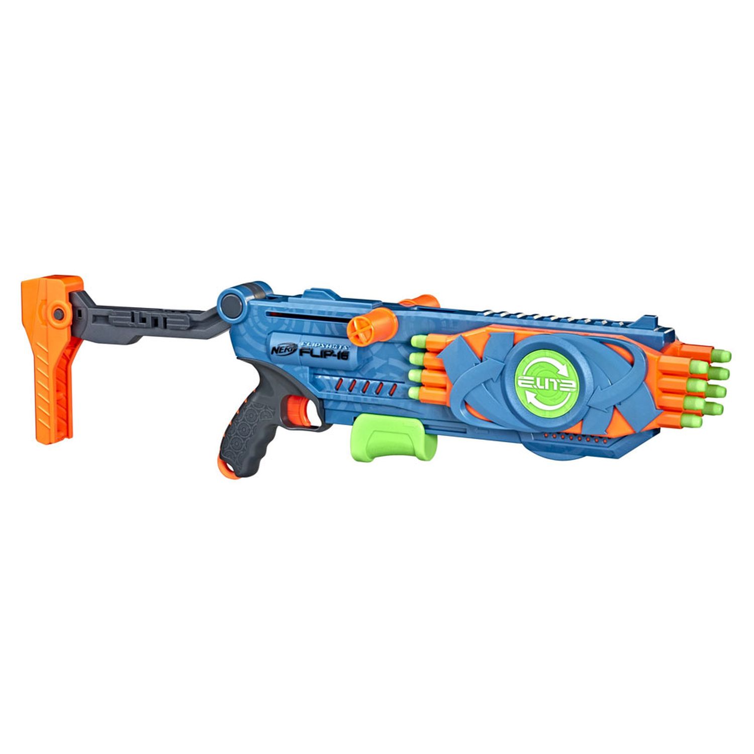 HASBRO Pistolet Nerf Elite 2.0 Commander RD-6 et Fléchettes Nerf Elite  Officielles pas cher 