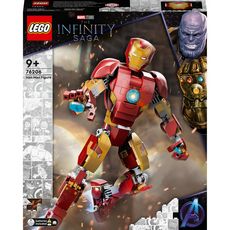 LEGO Marvel 76206 L'armure articulée d'Iron Man 