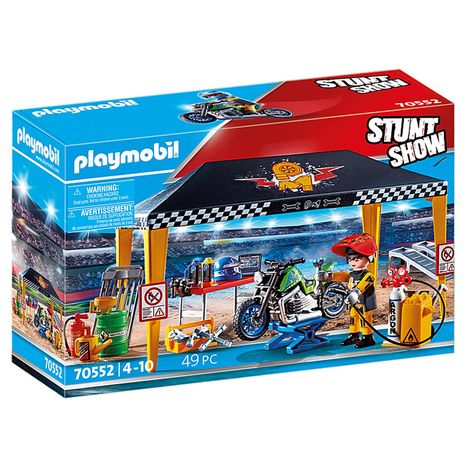 PLAYMOBIL - 71090 - Pompier et quad - Enfant 4 ans - Playmobil City Action  - Plastique - Bleu