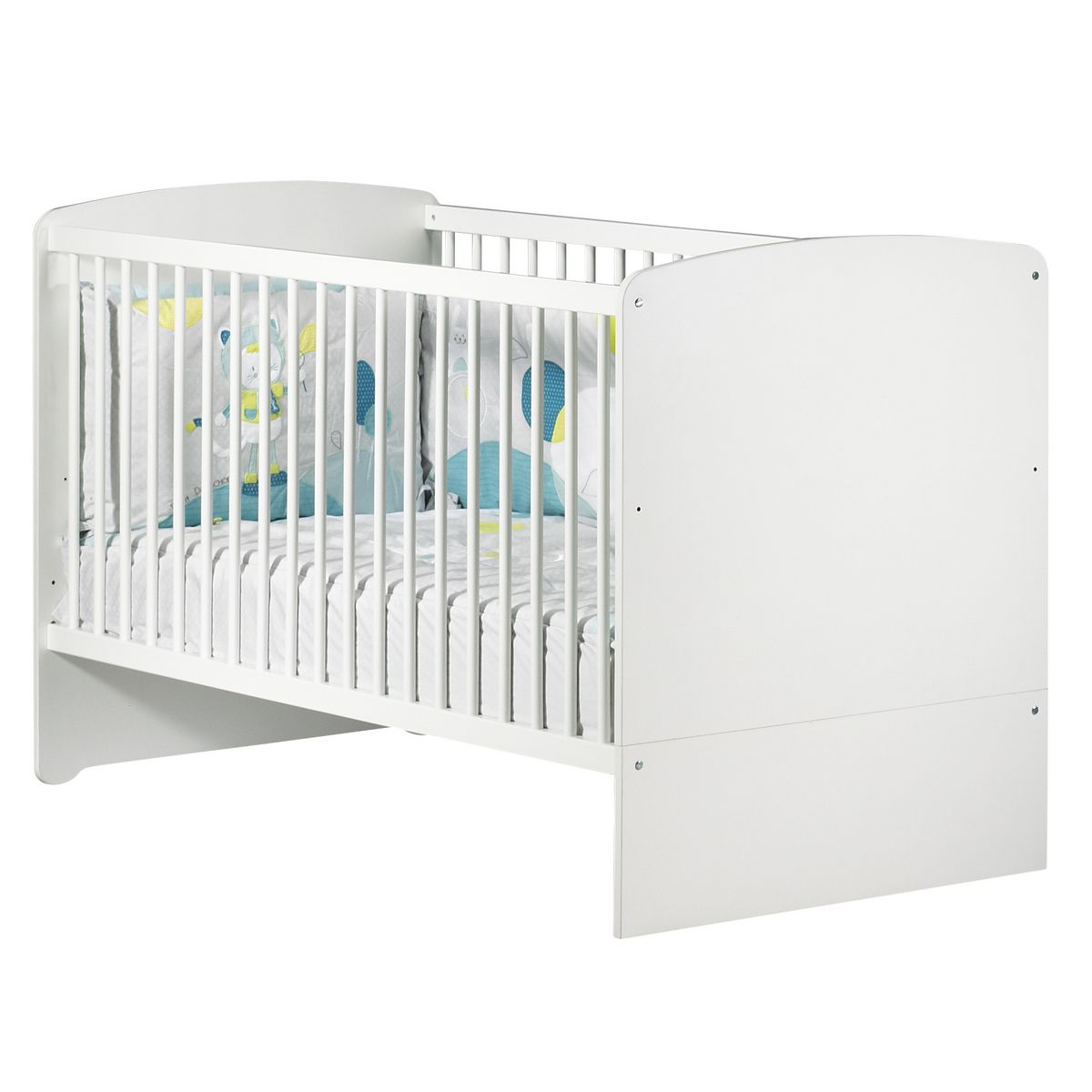 Baby Price Lit Bebe Evolutif 140x70 Flocon Pas Cher A Prix Auchan