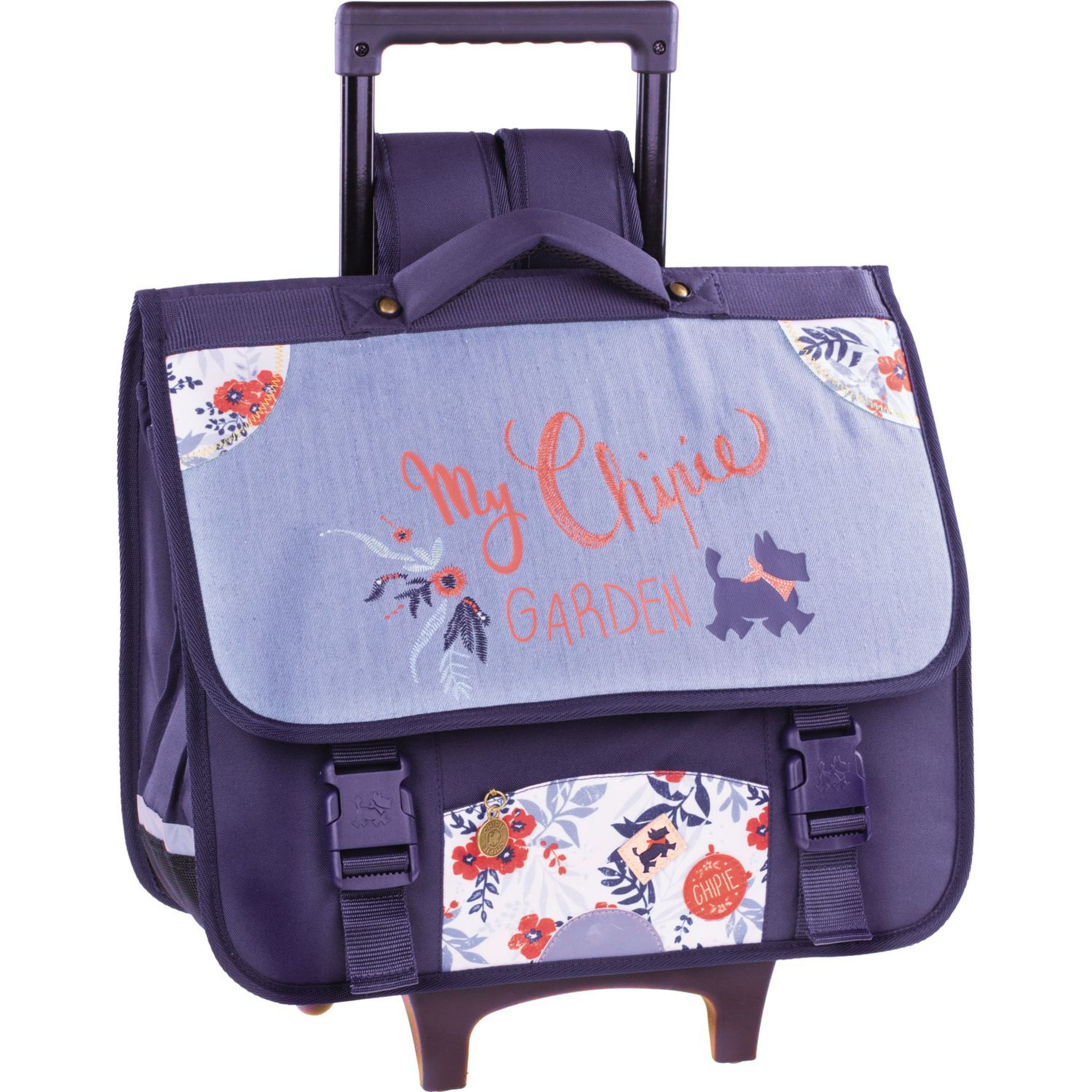 Cartable chipie 2024 bleu