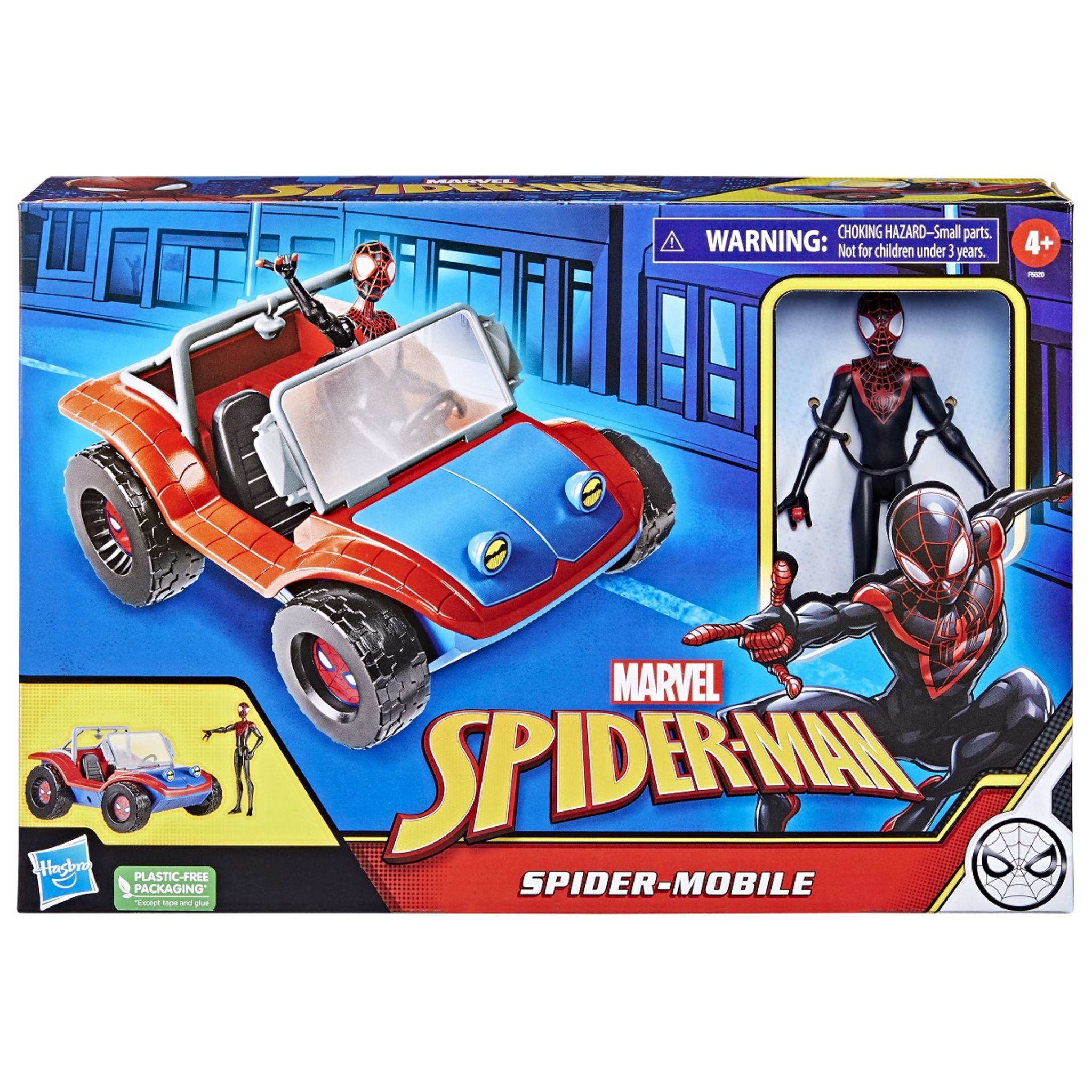 Figurine Spiderman 15 cm avec véhicule - Marvel SPIDERMAN : la