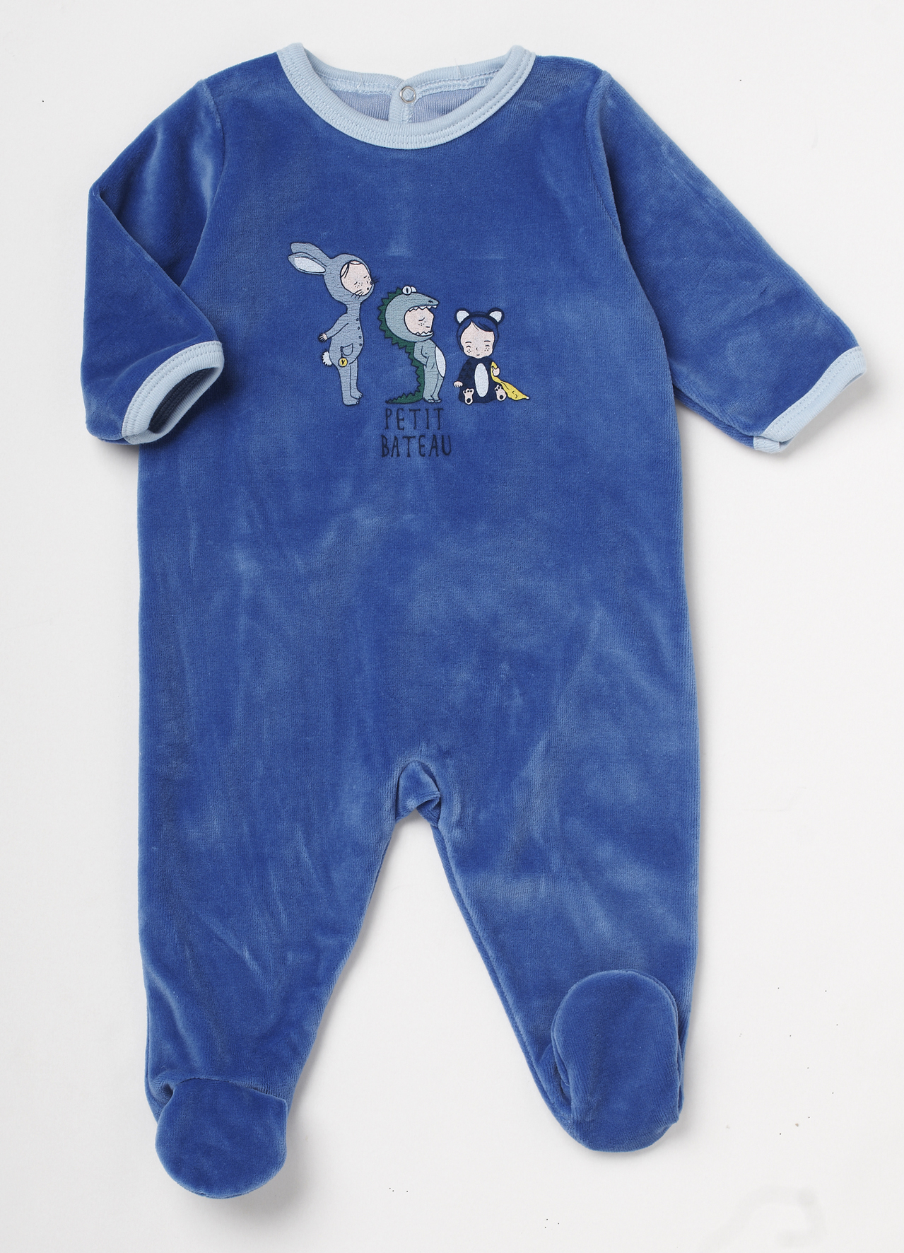 Pyjama Velours Bebe Garcon