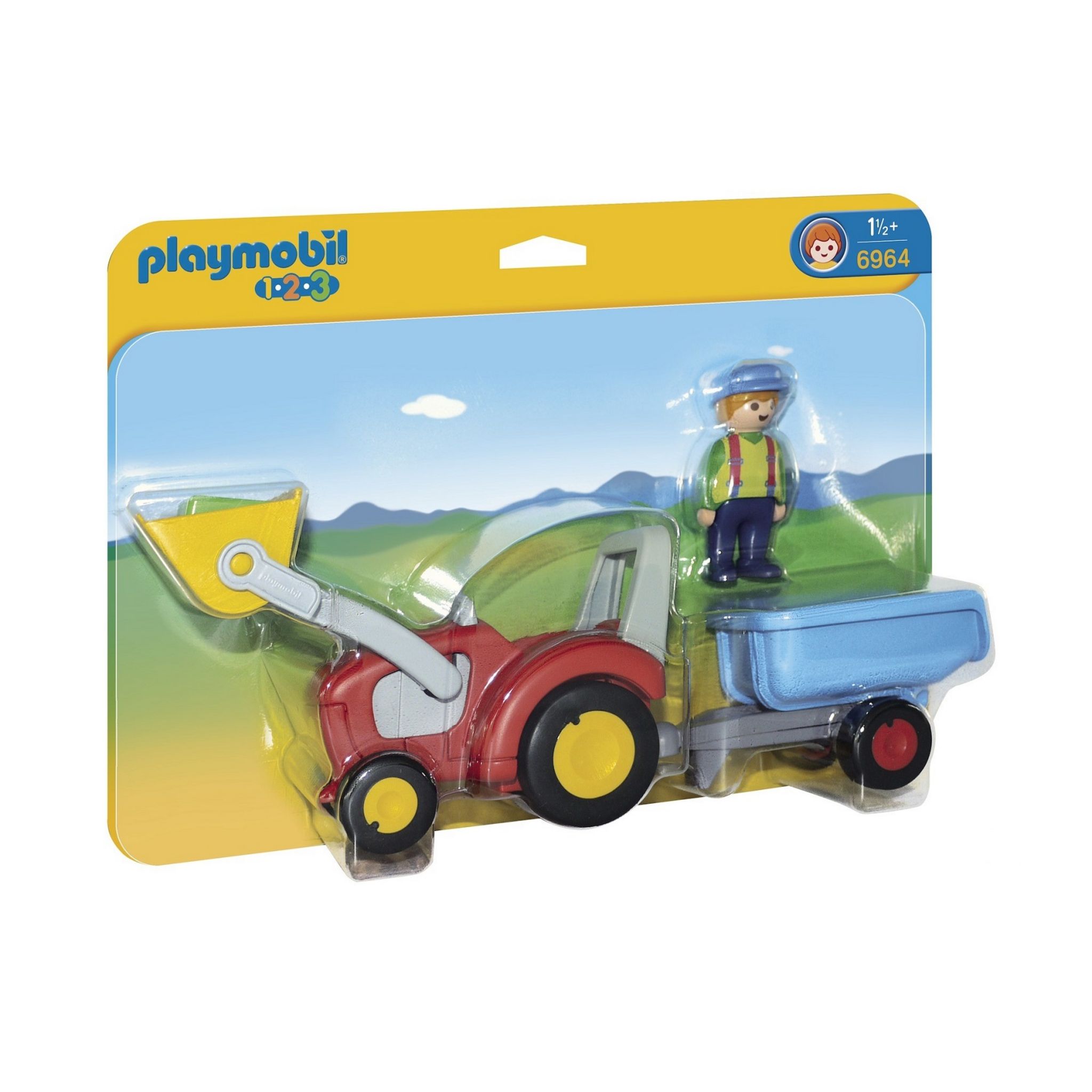 Playmobil 123 Camion de pompier avec échelle - Dès 18 mois