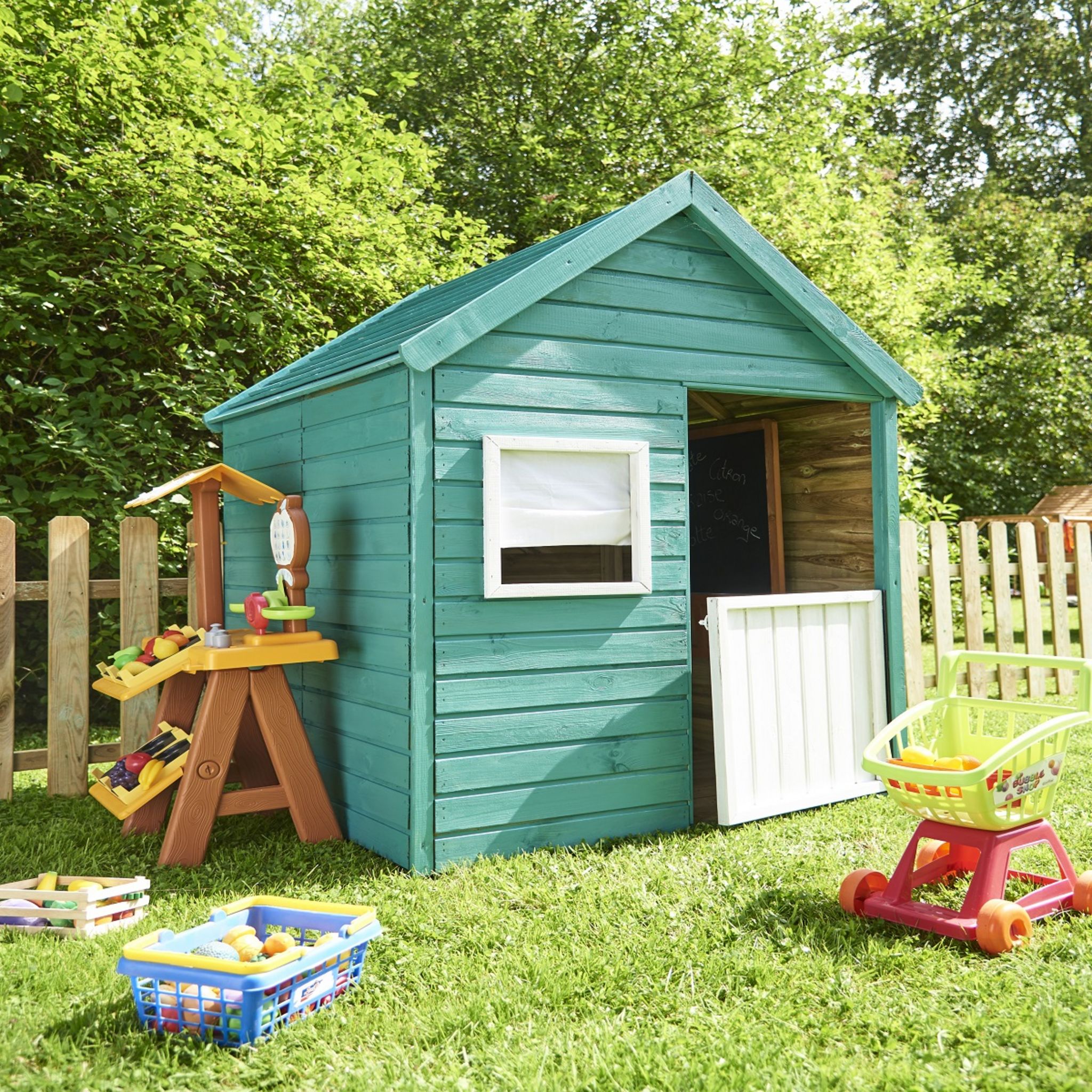 Kidkraft Maisonnette enfant en bois LAKESIDE pas cher 