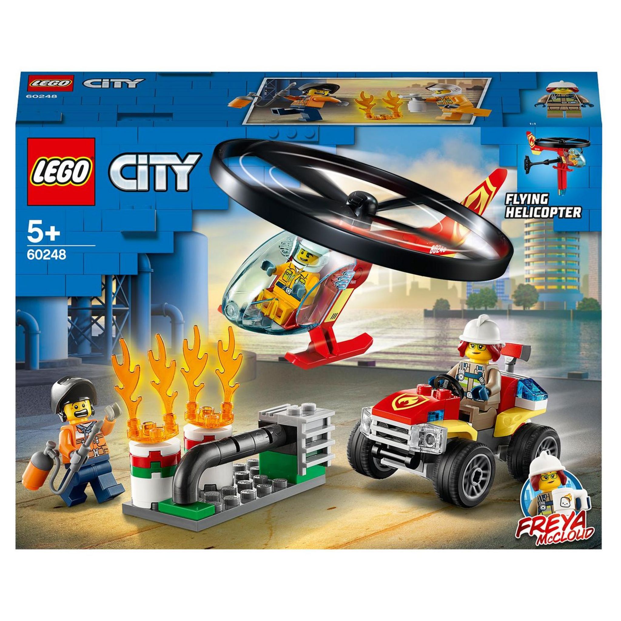 LEGO® City 60281 L'hélicoptère de secours des pompiers - Lego