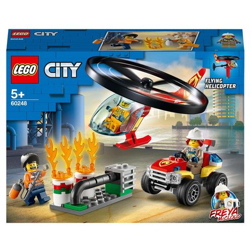 City 60248 - L'Intervention de l'Hélicoptère des pompiers