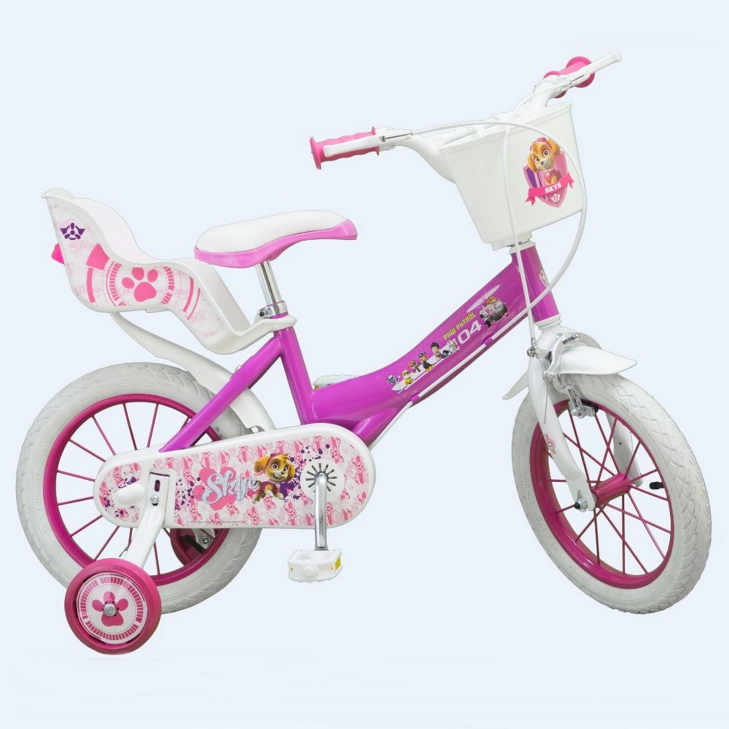 Promo Vélo 14 '' licence minnie ou pat'patrouille chez Hyper U