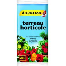 ALGOFLASH TERREAU HORTICOLE 50L