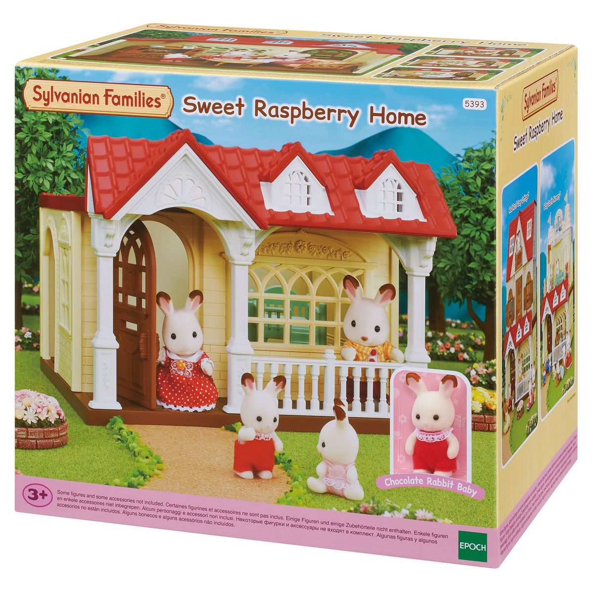 Epoch d'Enfance 5393 - La Maison Framboise - Sylvanian Families pas cher 