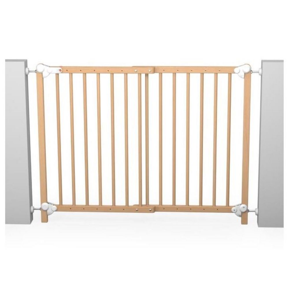 At4 Barriere De Securite Bebe Extensible 70 107cm Fixe Et Portillon Pas Cher A Prix Auchan