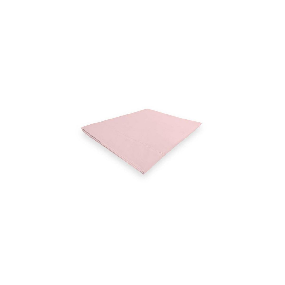Camille Drap plat en coton percale 260x300 cm CAMILLE rose, par songe de camille