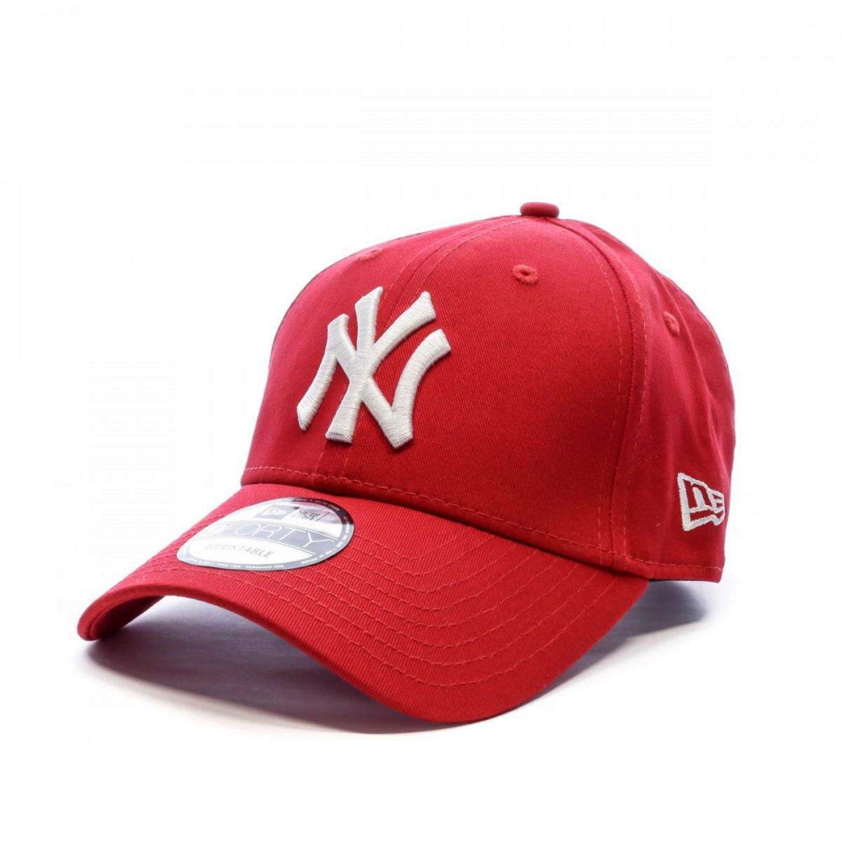 casquette homme rouge et noir