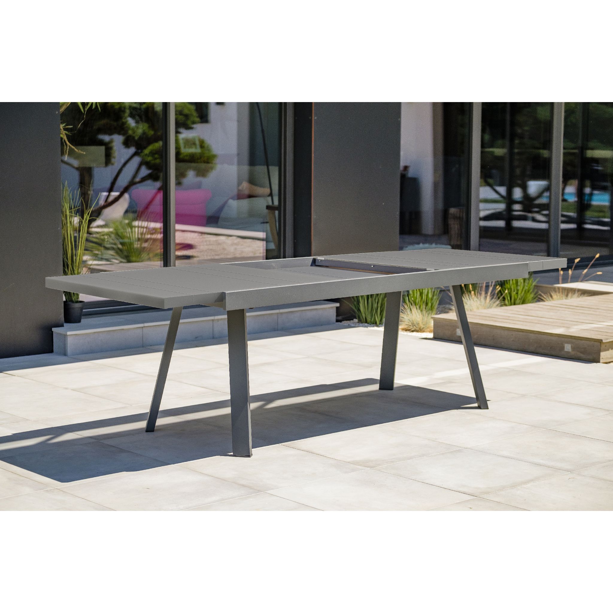 Table de jardin résine extensible 160 / 240 / 320 cm LIMA
