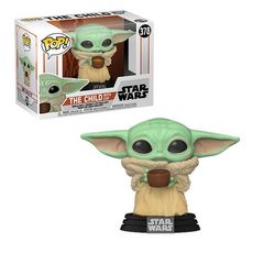 Pop Games Figurine Pop Bebe Yoda Avec Tasse The Mandalorian Star Wars Pas Cher A Prix Auchan