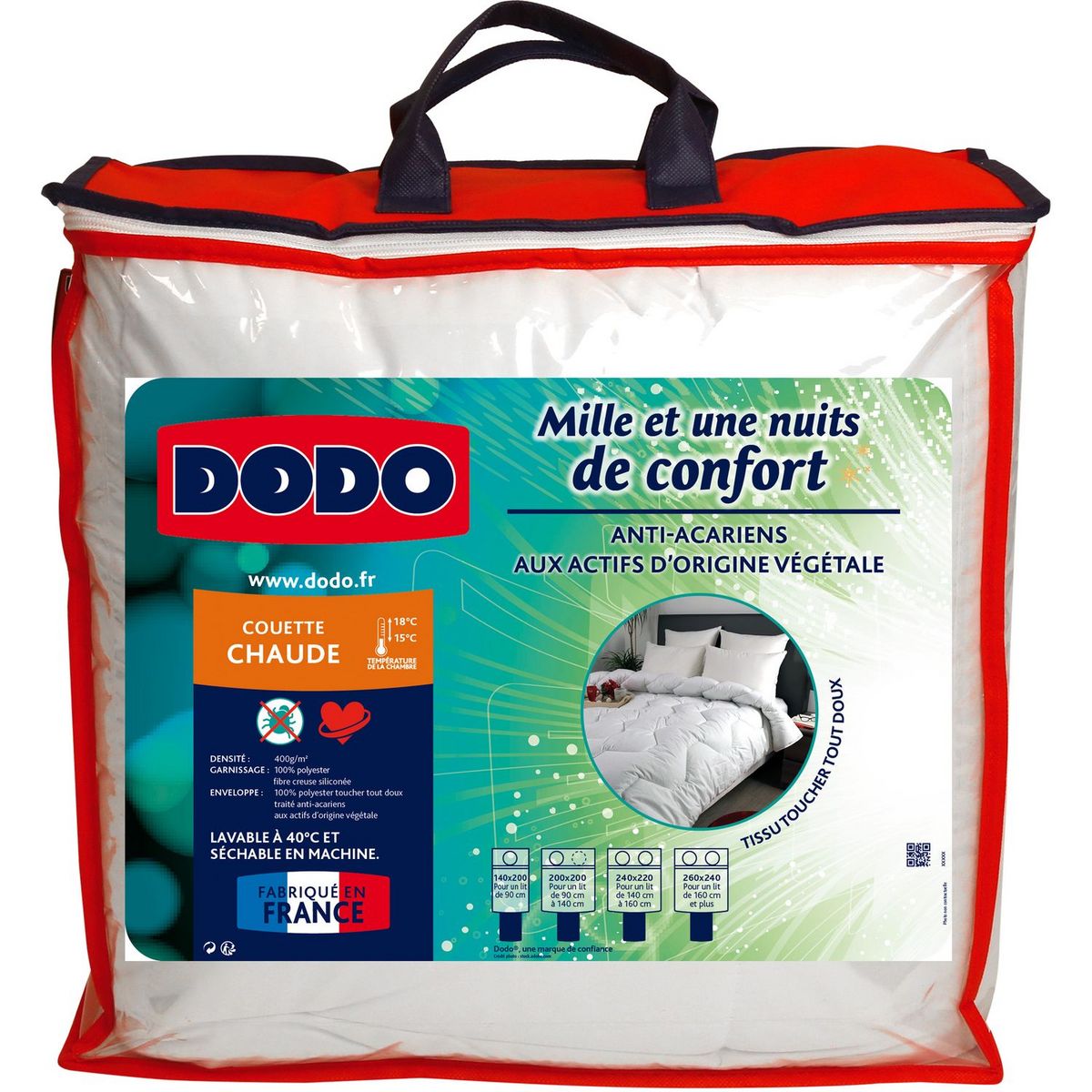 Dodo Couette Chaude En Microfibre Anti Acariens Mille Et Une Nuits Pas Cher A Prix Auchan