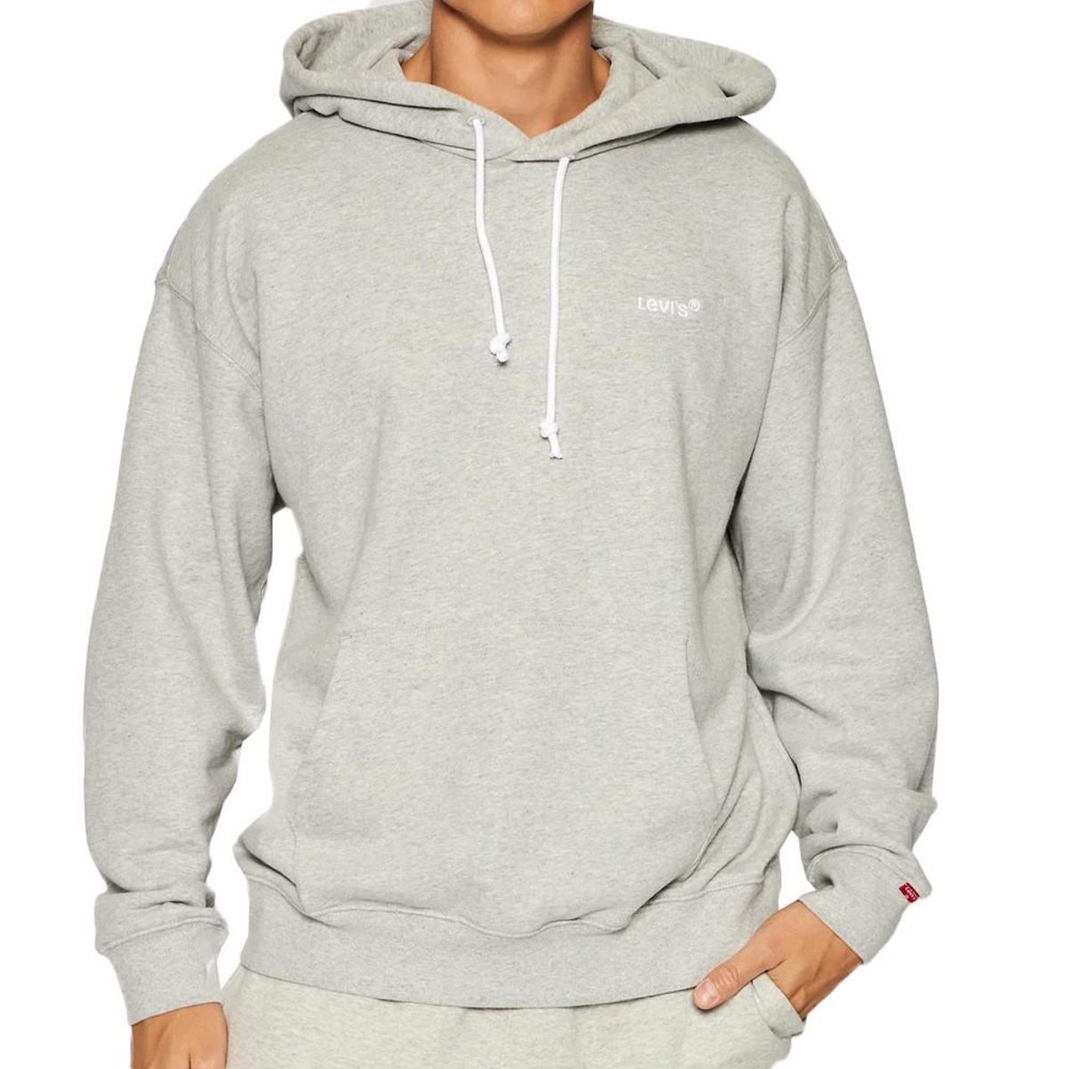 Sweat Blanc Homme Levis Relaxed pas cher