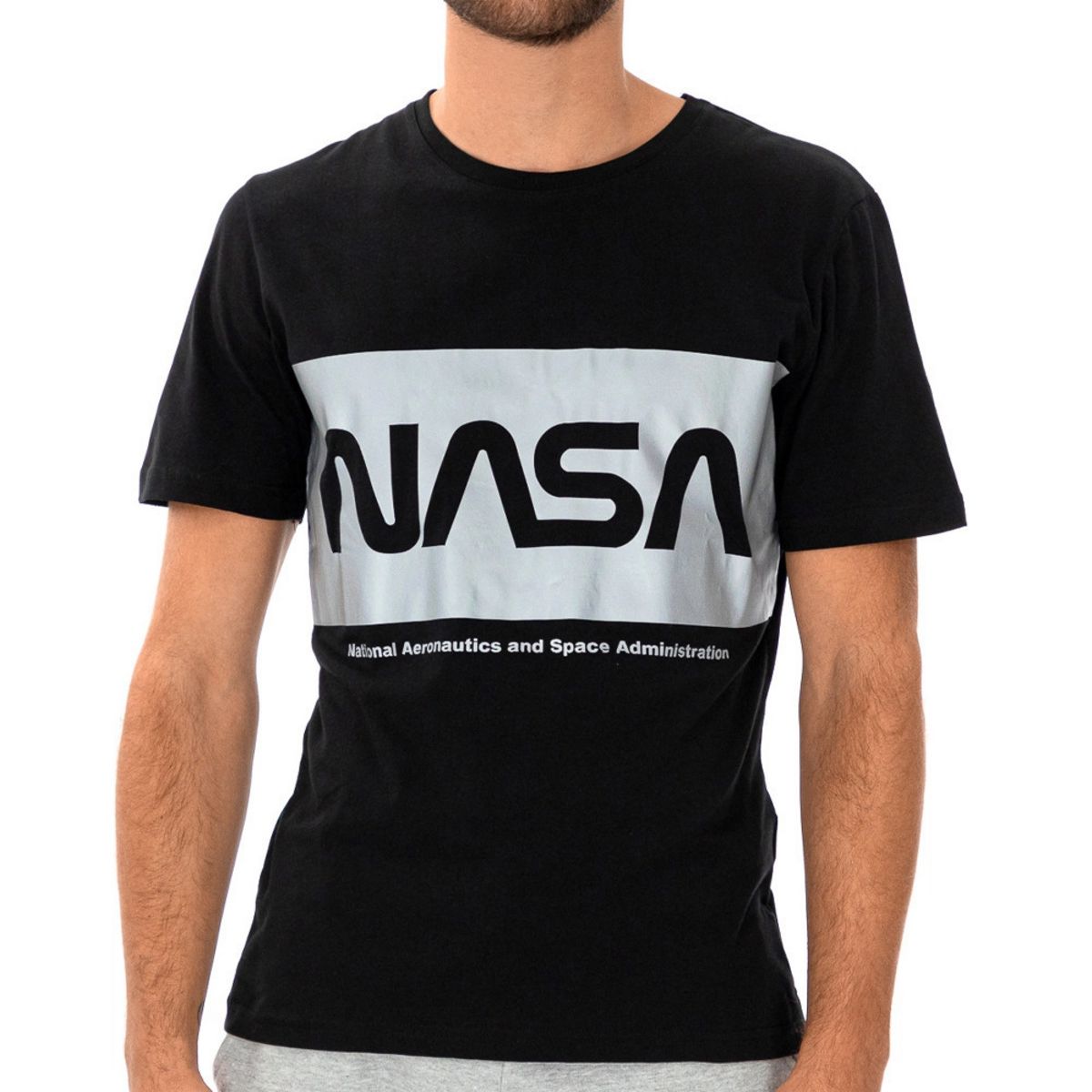 NASA T-shirt Noir Homme Nasa 22T