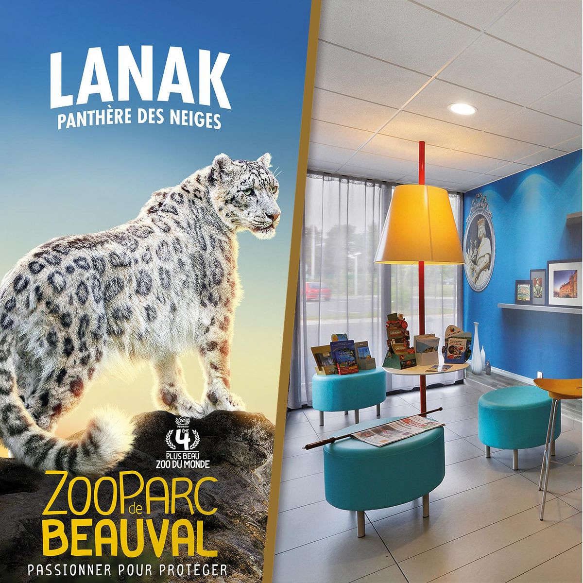 Smartbox 2 jours au ZooParc de Beauval avec nuit à proximité pour 2