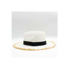 Chapeau FedoraFemme (Blanc)