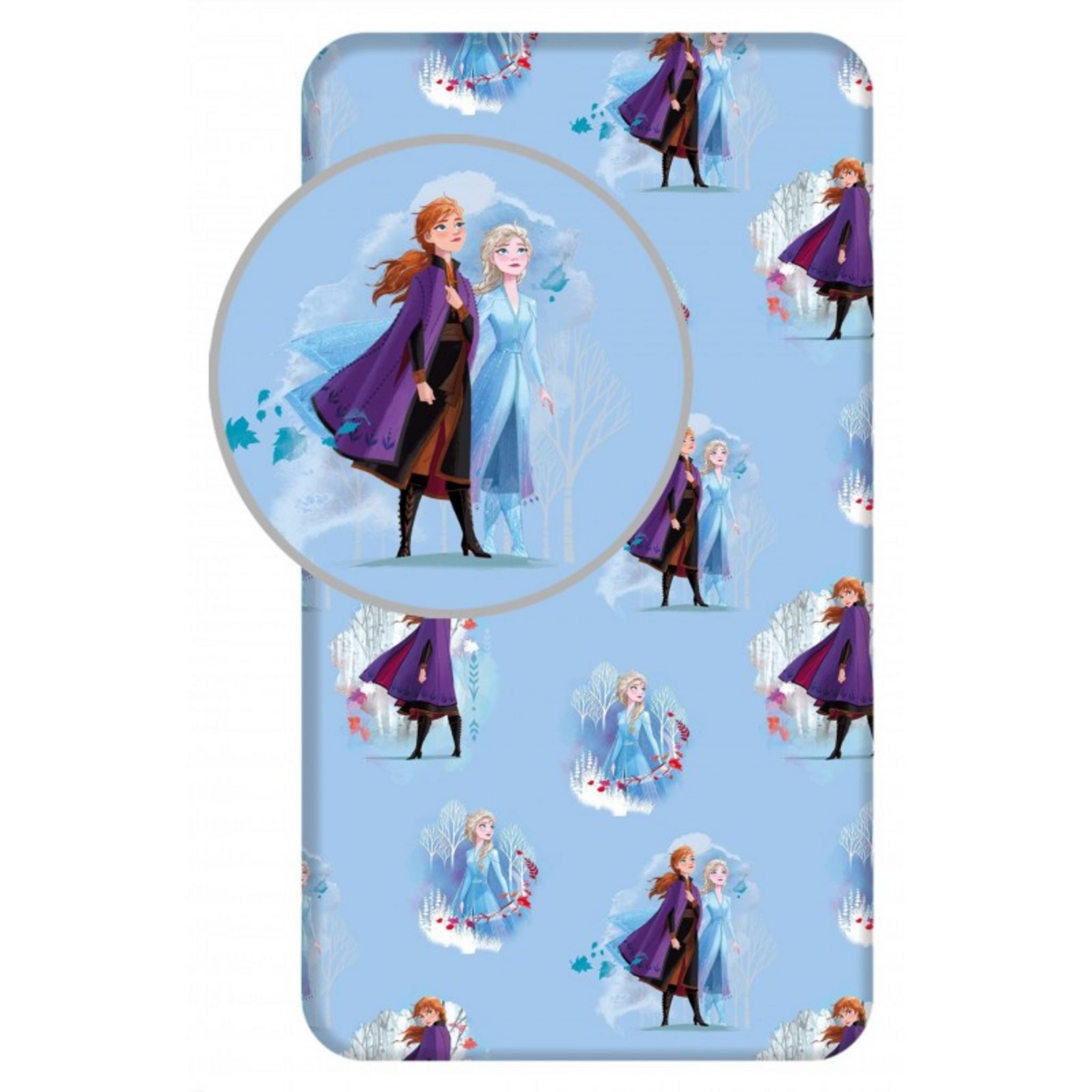 Disney La Reine des Neiges La Reine des Neiges - Drap housse Coton