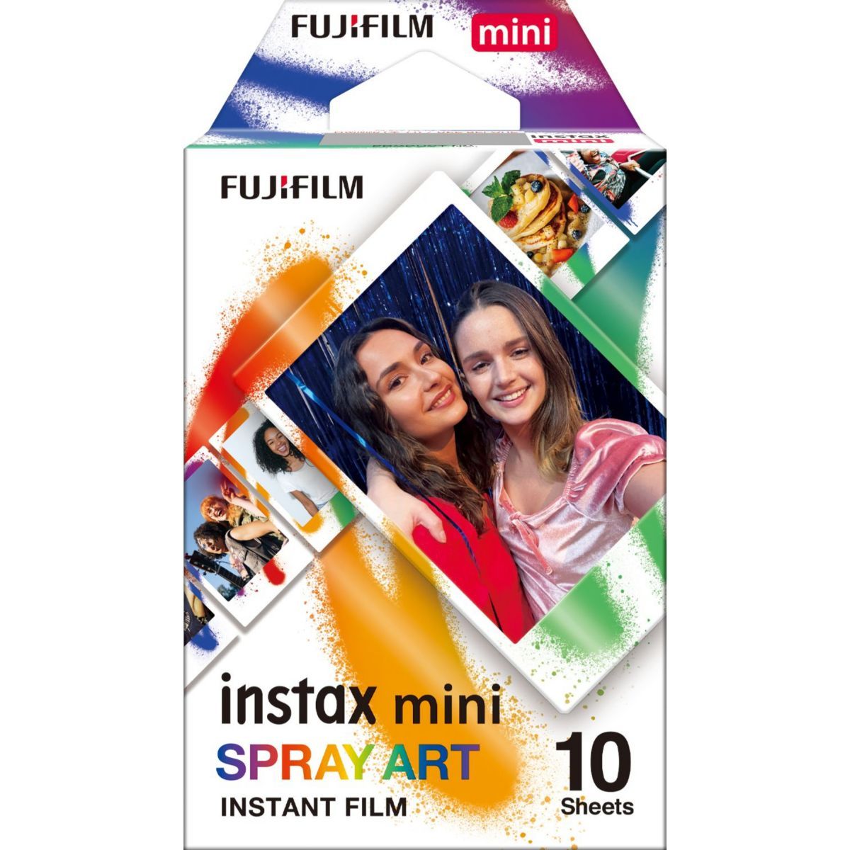 Papier photo instantan Film Instax Mini Spray Art WW1 x10