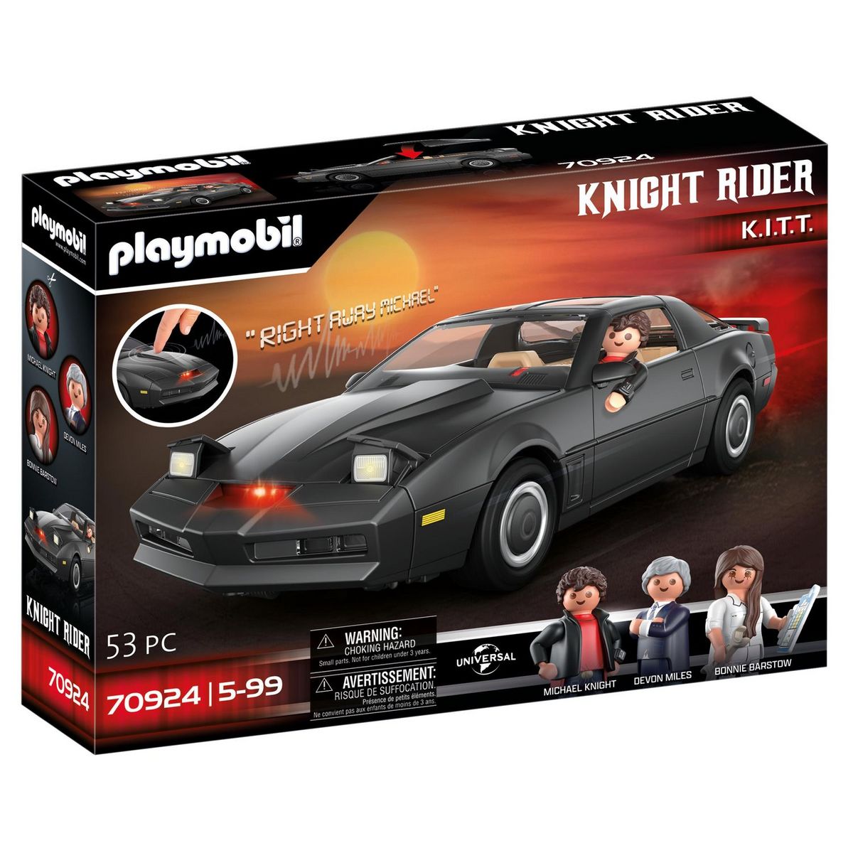 PLAYMOBIL 70924 - Knight Rider - K2000