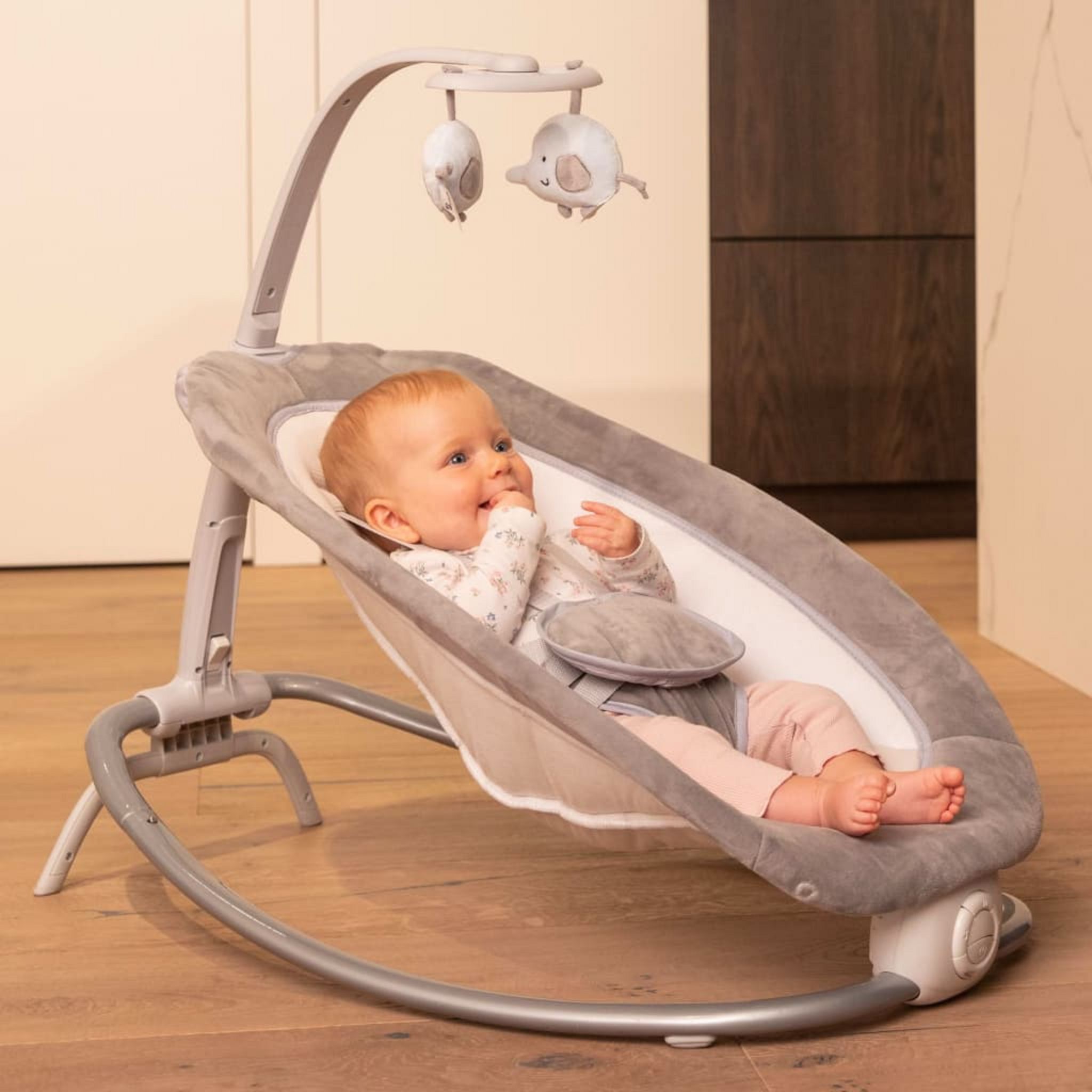 Bo Jungle Balancelle bébé B-Rocker Moby Beige