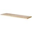 OUTIFRANCE Planche bois pour plateau acier - 1120 x 395 x h. 30 mm 8 kg