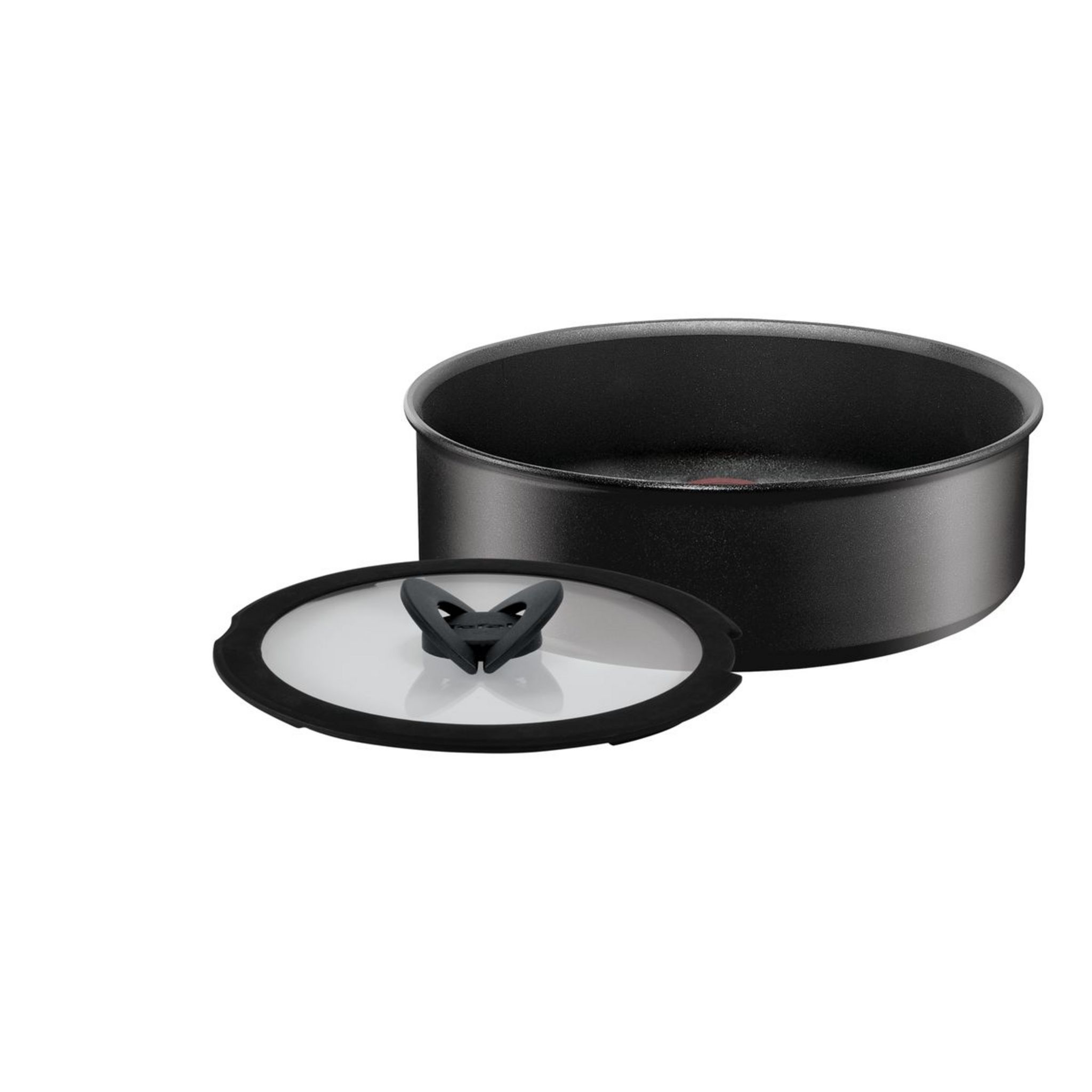 TEFAL Faitout 24 cm couvercle TITANIUM FORCE pas cher 