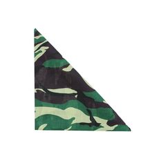 Bandana camouflage en cotonFemme (Vert)