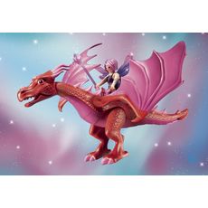 PLAYMOBIL 9134 - Fairies - Gardienne des fées avec dragons