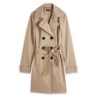 INEXTENSO Trench beige femme. Coloris disponibles : Beige