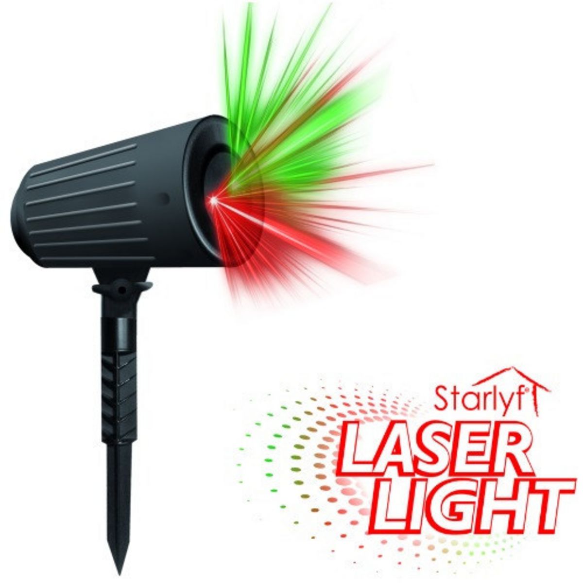 Magnetic land Projecteur Laser 2 couleurs rouge/vert haut de gamme