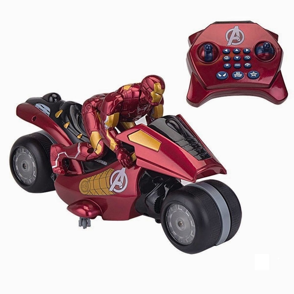 GIOCHI PREZIOSI Moto U-Command Iron Man pas cher 