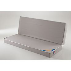 Matelas banquette Mousse Haute Résilience 28 Kg 130x190 cm CLIC CLAC