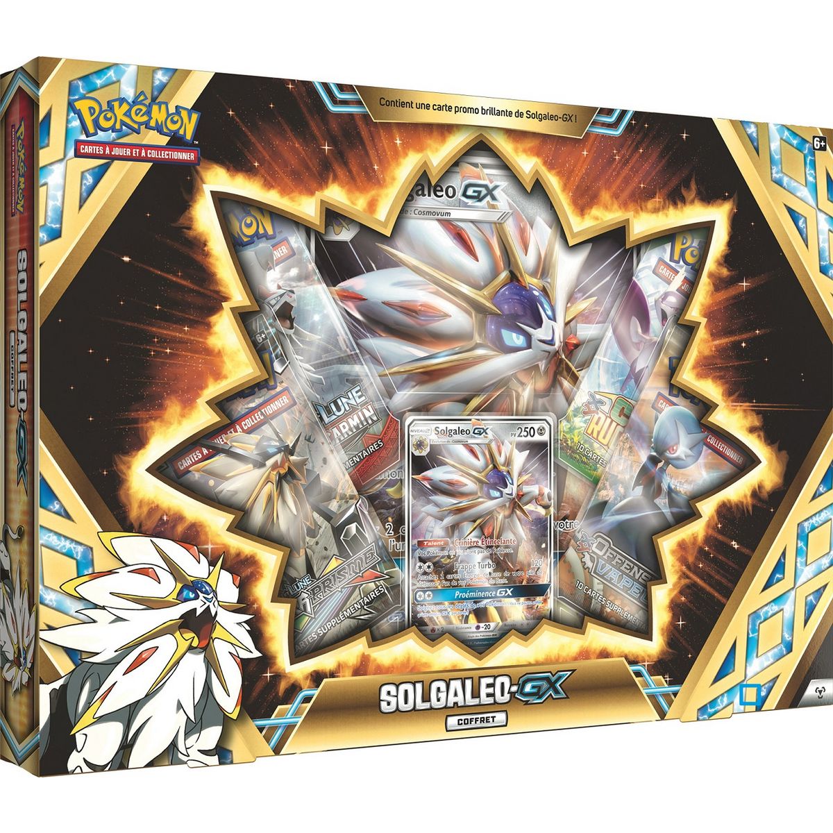 POKEMON Coffret gx 4 boosters - Pokemon pas cher 