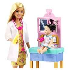 MATTEL Poupée Barbie Docteure